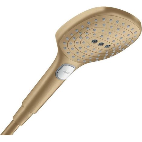 Douchette 120 3jet bronze brossé