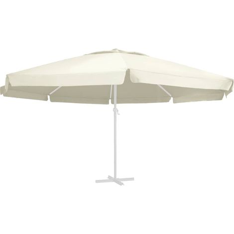 Maison Exclusive - Telo di Ricambio per Ombrellone Sabbia 610 cm (1/5)