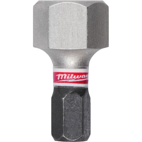 Milwaukee Shockwave Sechskant-Bit 12 x 25 mm, 3 Stück