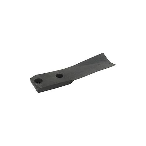 Cuchillo recto para fresadora trasera compatible con Kuhn. Reemplaza origen 51916500 - L: 215 mm. Tipo picador. -pl