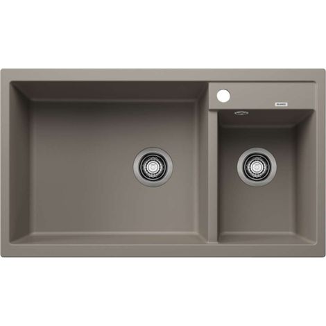 Blanco Metra 9 - Évier en silgranit, 86x50 cm, évier à gauche, tartufo 517364