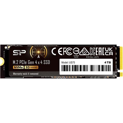 SSD Silicon Power US75 4TB M.2 Gen4 7000/6500 MB/s (1/5)