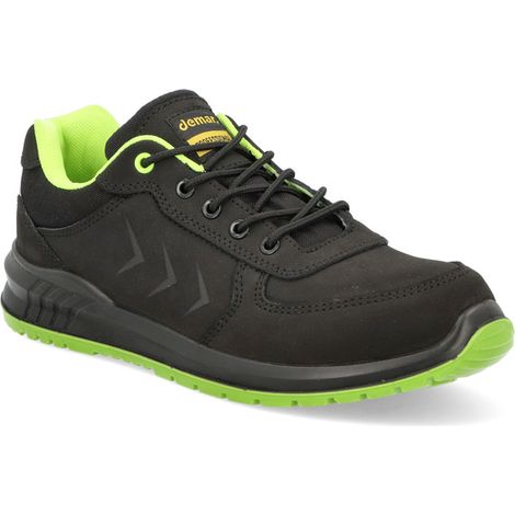 Zapatos de seguridad 9-087 negro y verde 40