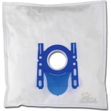 Pack of 10 - Vacuum cleaner bags - Universal filter - Multi-layer non-woven fabric - For Bosch GL 30 - White - 25x15cm