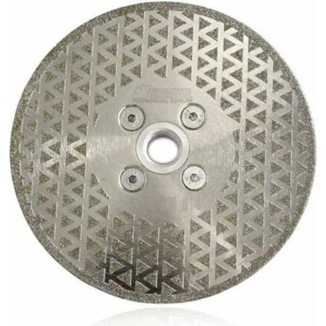 1PC Disque Diamant 125mm Lame de Scie électroplaqué Double Face pour Coupe et Meulage Pierre Granit Marbre Tuile (1/5)
