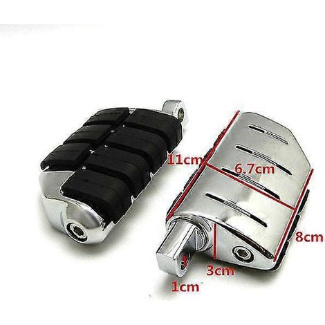 32-mm-Highway-Fußrasten, verstellbar, Motorschutzbügel, Sturzbügel, Fußstützenhalterung für Harley Sportster XL, Dyna Softail – CB100 (1/5)