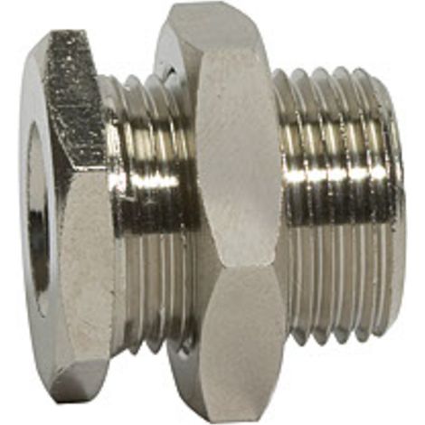 Riegler Schottverschraubung »value line«, M26x1,5 a., G 3/8 i., MS vern. (1/3)