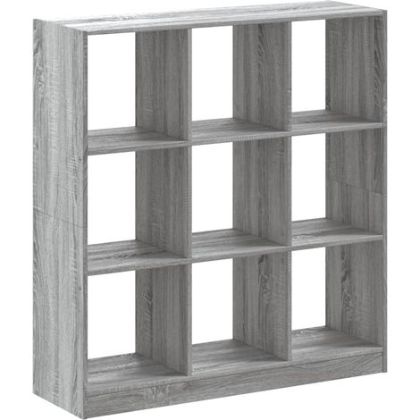 Maison Exclusive - Bücherregal Grau Sonoma 102x32x108 cm Holzwerk