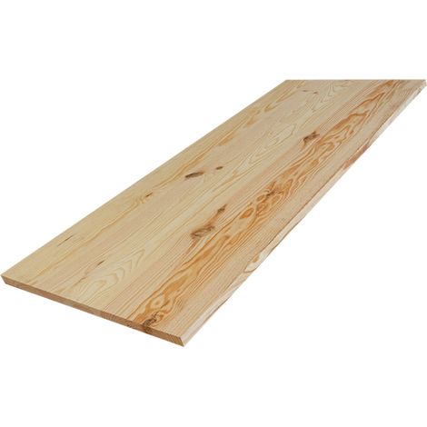 Tablette Pin Rustique bois massif, L.120 x l.50 cm, Ep.22 mm (1/5)