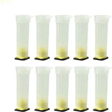 Outil pour abeilles, housse de protection anti-morsure pour plateforme King, cage pour boucles de cheveux King 10 pièces. (1/4)