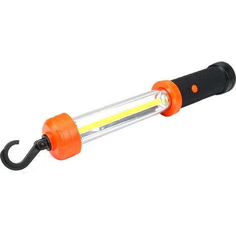 Teger LED-Kanal-Taschenlampe COB 600 lm 1200 mAh mit 1,5 m USB-Kabel (1/3)