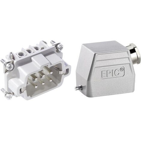 Kit connecteur EPIC®KIT H-BE 6 75009636 6 + PE raccord à vis 1 set (1/2)