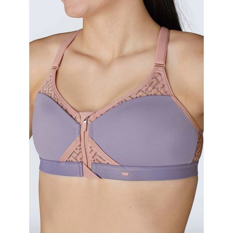 SHEFIT LILA PINK SPORT-BH MITTLERER HALT VERSTELLBAR M