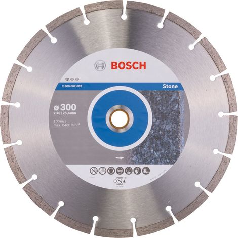 Bosch - Disco diamantato da taglio per pietra 300x20/25,4 mm 2608602602 (1/4)