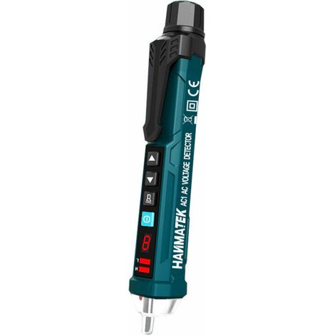 VURAHOME - Détecteur de Tension sans Contact, AC1 Sensibilité Réglable/Écran LCD/LED Lampe de Poche/Double Portée 12V/48V-1000V, (1/5)