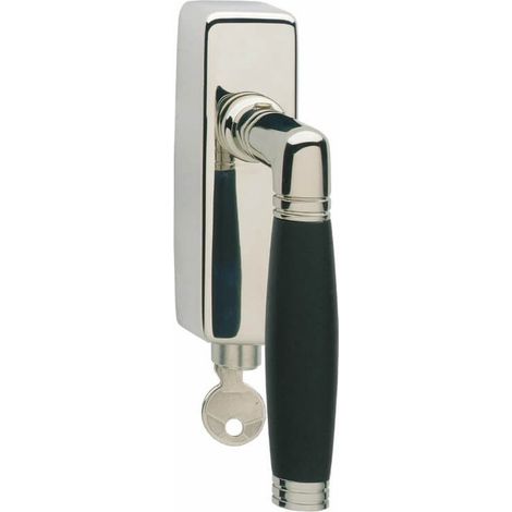 Poignée de fenêtre classique Ton 222 Nickel verrouillable - 0018.661640