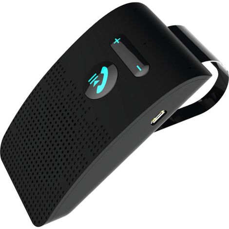 Kit Mains Libres Bluetooth - Haut-Parleur Sans Fil Bluetooth 4.2 - Fixation Pare-Soleil Pour Voiture - 1 Pièce (1/5)