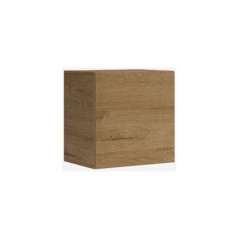 Casier murale porte battante chênes naturel Ela L60xH60xP40