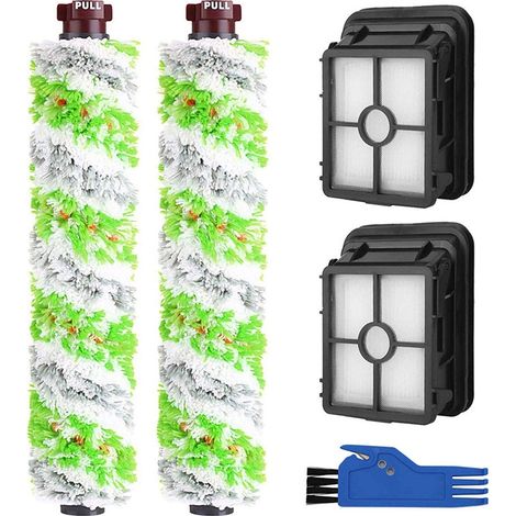 Compatible con el juego de filtros HEPA con cepillo giratorio para aspiradoras Bissell 1866/1868/1926/1785/2225Z5, accesorio multifuncional para robots. (1/4)