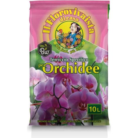 terriccio per orchidee euroterriflora 10 litri
