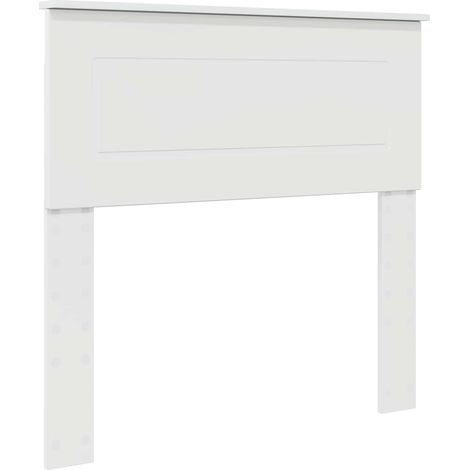 Testiera Bianco Lucido Legno multistrato vidaXL