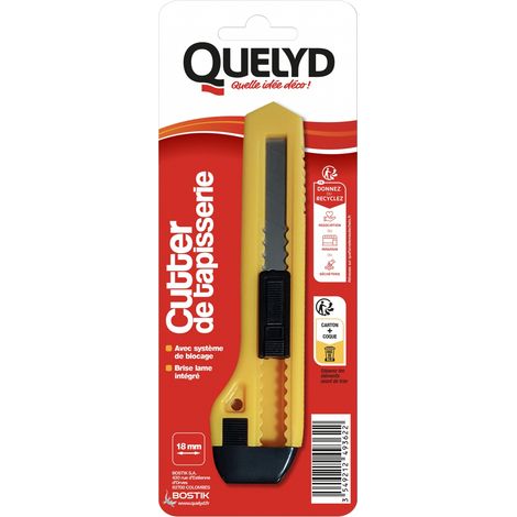 Cutter de tapisserie 18mm Quelyd pour revêtements muraux