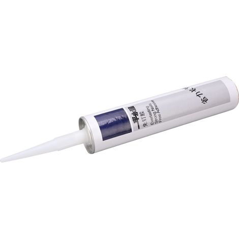 Glaskleber 300 ml, kein Bohren erforderlich, schnellhärtend, witterungsbeständig, starker Klebstoff/Dichtstoff für Küche und Bad (1/5)