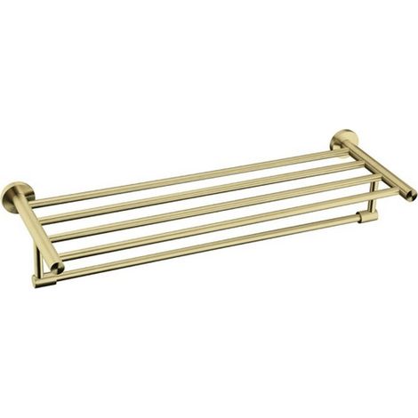 Portsalviette a barre 60cm in acciaio inox finitura oro  ART-R kamalu