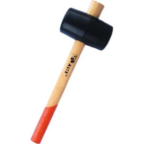 Mazo de goma con mango de madera G 300 Alto 02004