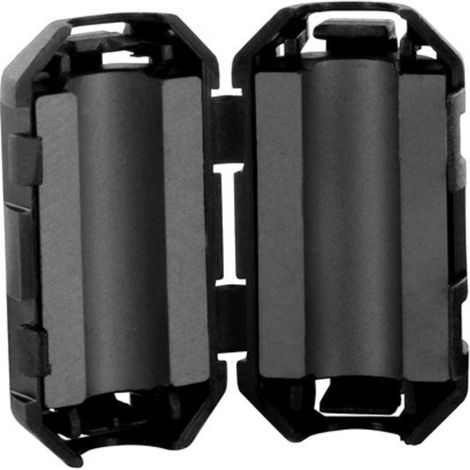 TRU COMPONENTS TC-KFR50 TC-KFR50 Klappferrit 120 Ω Kabel-Ø (max.) 5 mm (Ø x H) 13 mm x 12.5 mm 1 St (1/2)