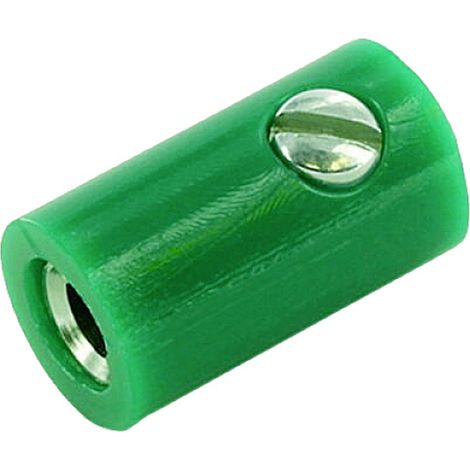 econ connect HOK25GN Miniatur-Bananenstecker Buchse   1 St. Bulk (1/2)