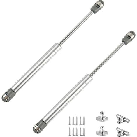 2 pz 100N puntoni del Gas per Mobili, Cilindro Idraulico Porta della Cucina, Idraulico Ammortizzatore a Molla Armadio, Attuatori Pneumatici per Mobili, Soft Close, Armadi e scaffali (1/5)