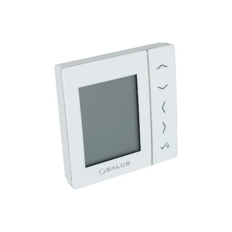 Salus  Thermostat VS10WRF - Sans fil - Blanc - Précision - Installation facile - Économie d'énergie