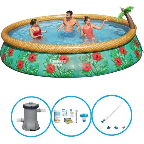 Bestway Bestway Fast Set Ronde - 457x84 cm - 4-pièces  S22685 (1/5)