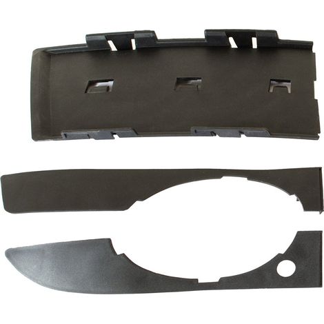 Kit de 3 supports de lampe halogène intérieure droite pour Audi A4 B7 (2004-2007). (1/2)