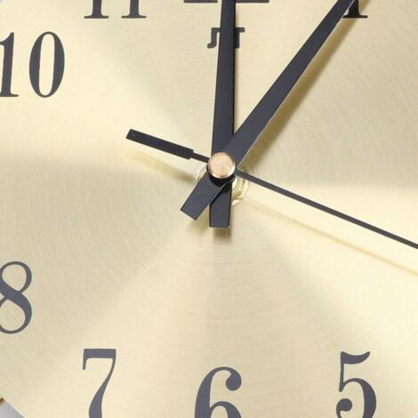 Horloge murale moderne et innovante pour la maison, décoration à Quartz suspendue pour salon