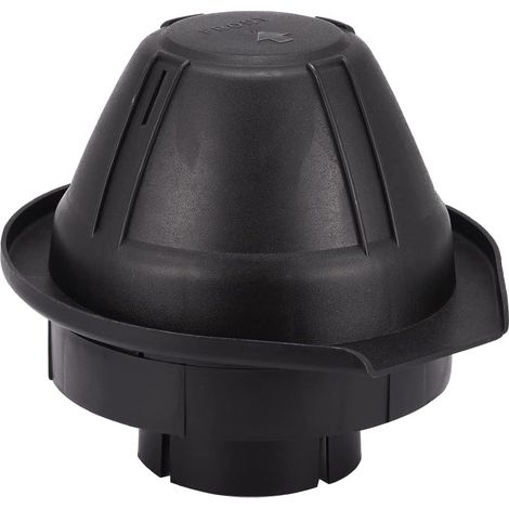 Pilzkopf-Luftfilter für Geländefahrzeuge, Auto-Luftfilterkopf, Luftvorfilter, wasserdichte Staubschutzhülle für Bagger, Traktoren (3,5 Zoll/89 mm)