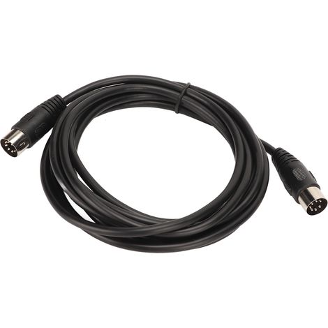 Câble DIN 7 broches mâle-mâle, rallonge Plug and Play de grande taille pour ordinateur et appareils médicaux, 3 m (9,8 pi). (1/5)