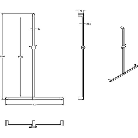 Villeroy & Boch 92171461 Poignée ViCareDESIGN