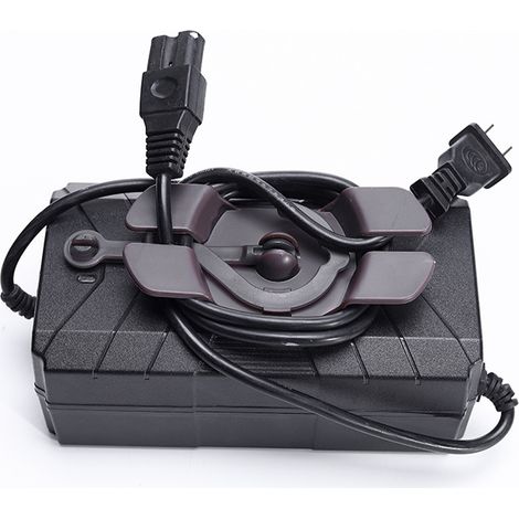 Support Électrique pour Chargeur Vélo - Crochet Guidon Rotatif 360° Organisateur Résistant aux Chutes Collecteur Matière Plastique Polyvalente Installation Simple (1/5)
