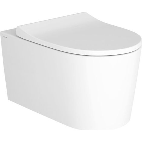 VITRA 7870B403-6361 Pack WC mural QuantumFlush avec siège WC