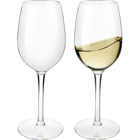 Verres à vin en Tritan incassables et élégants