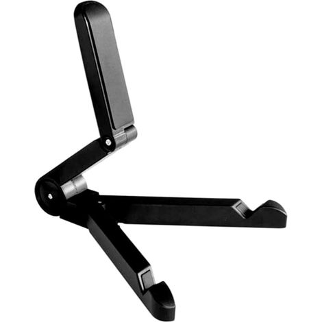 Support Compact et Pliable pour Tablette Triangulaire ABS Portable Réglable Stable Téléphone Bureaux et Tables de Nuit (1/5)