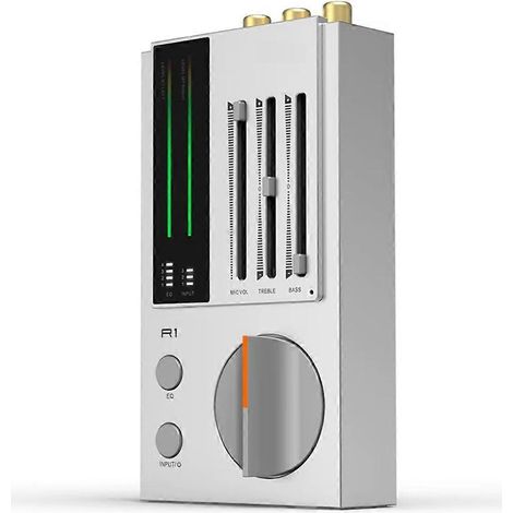 DAC et amplificateur de casque R1 Gaming : petit format, grande puissance, excellence technique et stabilité garanties (argent) (1/5)