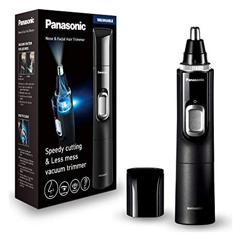 Panasonic ER-GN300K503 Regolapeli per naso e orecchie lavabile Nero (1/4)