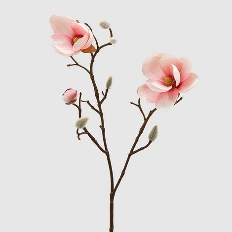 MAGNOLIA STELLATA ARTIFICIALE H53CM ROSA (1/3)