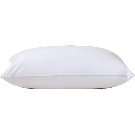 Almohada, 100% algodón, relleno de microfibra, 1960 g de grosor, 48 x 74 cm. (1/2)