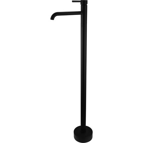 Mexen Rumba freistehende Waschbeckenarmatur, schwarz - 73534-70 (1/2)