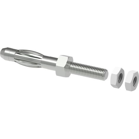 Electro PJP 1052-12-CD1 Laborstecker Stecker, gerade Stift-Ø: 4 mm 1 St. (1/2)