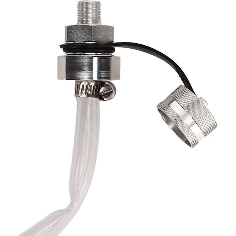 Vanne de vidange rapide Quick Twist en métal, raccord universel pour tuyau de vidange, pièce de rechange auto (1/5)